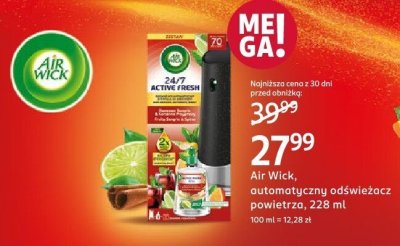 Automatyczny odświeżacz powietrza, 228 ml promocja w Rossmann