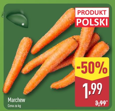 Marchewki promocja w Aldi