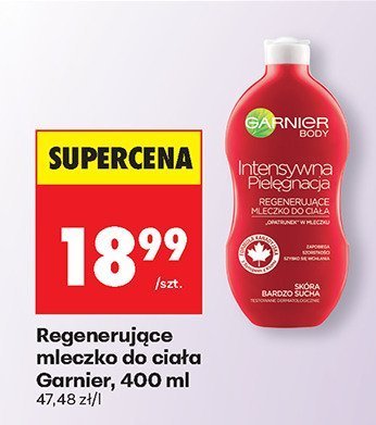 Regenerujące mleczko do ciała  promocja w Biedronka