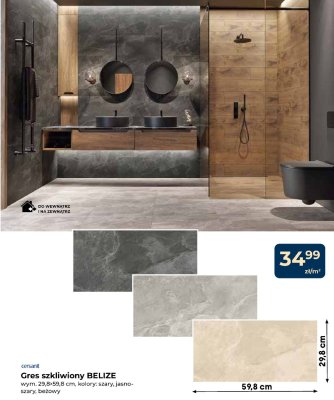 Gres szkliwiony BELIZE Cersanit promocja w PSB Mrówka