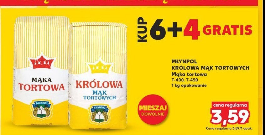 Królowa mąk tortowych Młynpol promocja