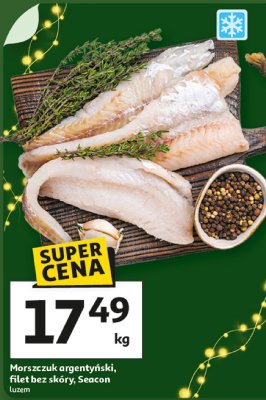 Morszczuk argentyński, filet bez skóry, Seacon luzem promocja w Auchan