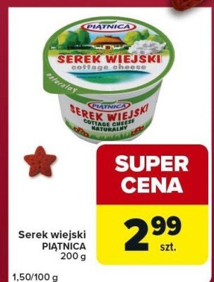 Serek wiejski PIATNICA promocja w Globi