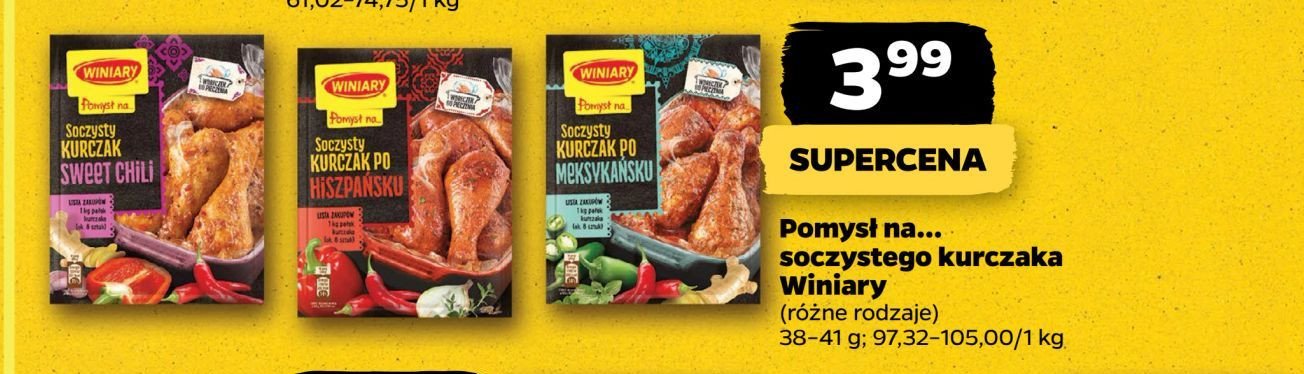 Kurczak po meksykańsku Winiary pomysł na ... promocja