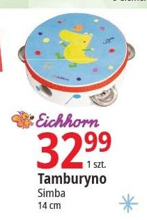 Tamburyno 14 cm Eichhorn promocja