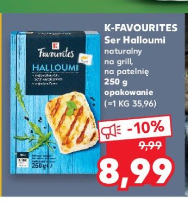 Ser halloumi K-classic favourites promocja