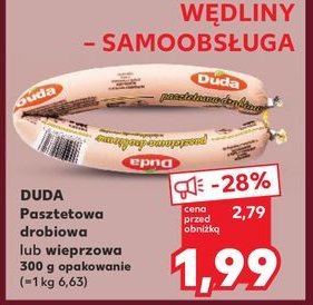 Pasztetowa wieprzowa Silesia duda promocja w Kaufland