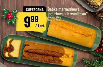 Babka marmurkowa, jogurtowa lub waniliowa promocja w POLOmarket