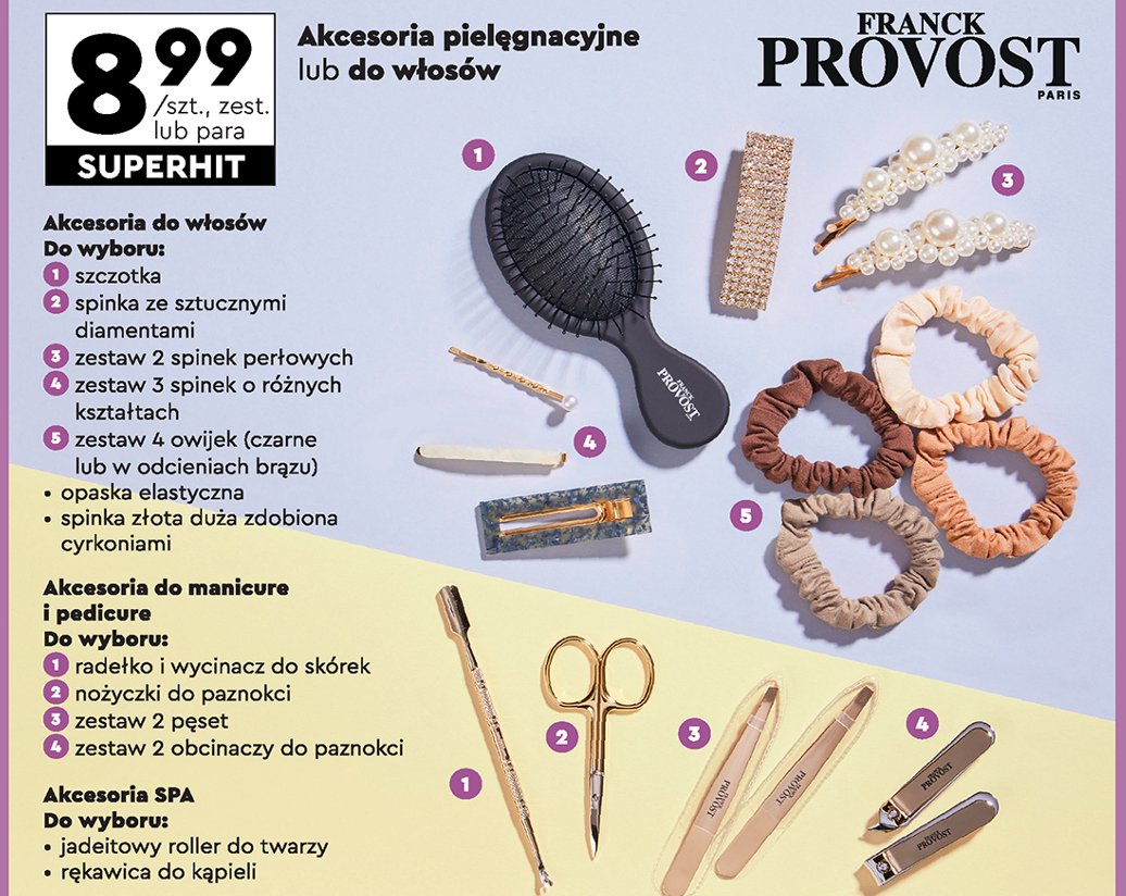 Nożyczki do paznokci Franck provost Franck provost accesories promocja w Biedronka