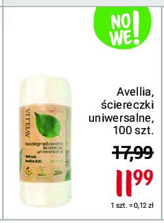 Ściereczki uniwersalne biodegradowalne Avellia promocje