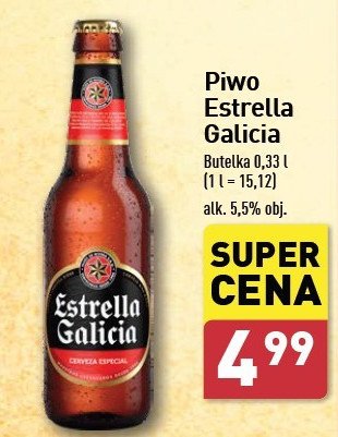 Piwo Estrella galicia promocja