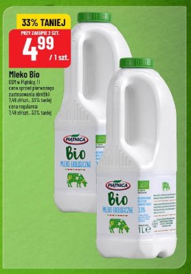 Mleko Bio Piątnica 65% w Piątnicy promocja w POLOmarket