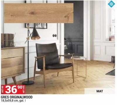 Płytka GRES ORGINALWOOD 18,5x59,8 cm gat. I promocja w Merkury Market