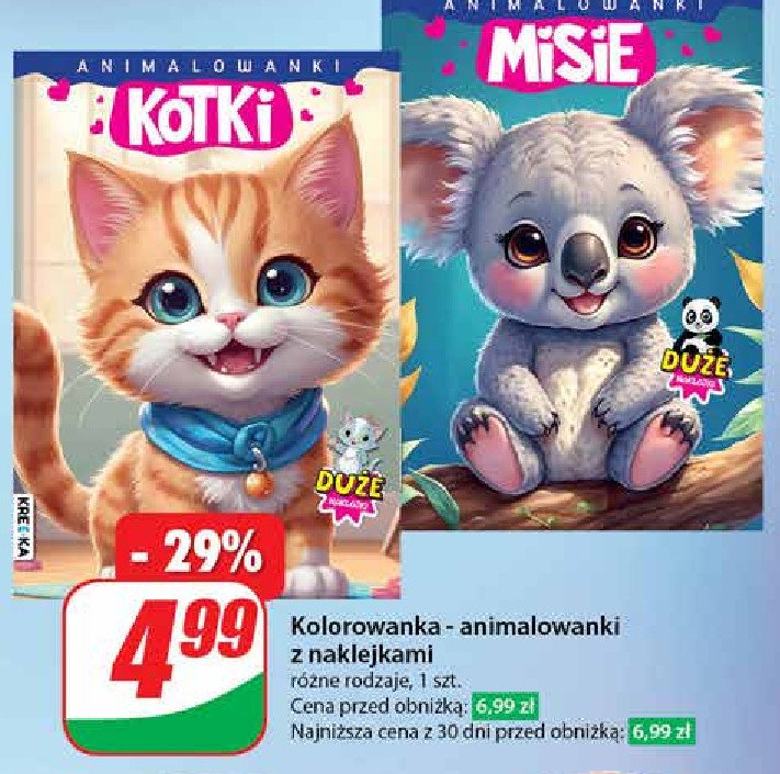 Animalowanki misie promocja