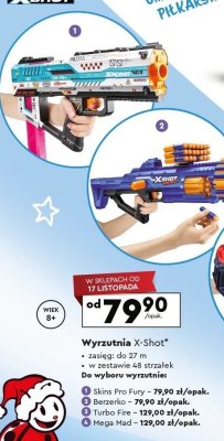 Wyrzutnia X-Shot Berzerko promocja w Biedronka