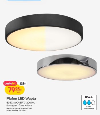 Plafon LED Wapta 1200 lm Castorama promocja w Castorama