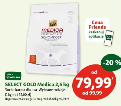 Karma sucha dla psa Medica 2,5 kg promocja w MAXI ZOO