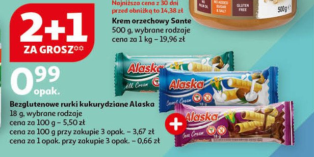 Rurki kukurydziane z nadzieniem mlecznym ALASKA AGD promocja