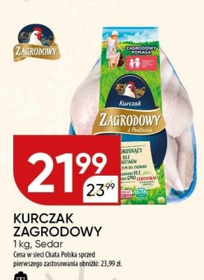 Kurczak zagrodowy Sedar promocja w Chata Polska