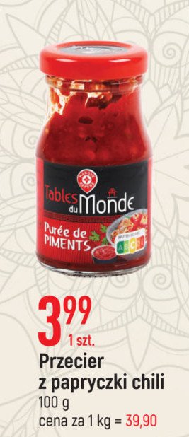 Przecier paprykowy WIODĄCA MARKA TABLES DU MONDE Wiodąca marka promocja