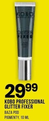 KOBO PROFESSIONAL GLITTER FIXER BAZA PRO PIGMENTY 10 ML promocja w Drogerie Natura