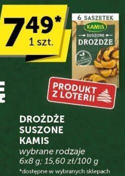 Drożdże suszone Kamis promocja w ABC