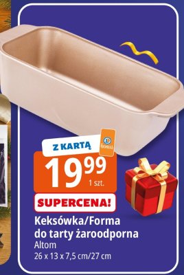 Keksówka/Forma do tarty żaroodporna Altom promocja w Leclerc