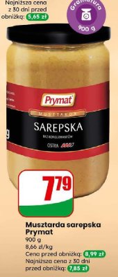 Musztarda sarepska  promocja w Dino