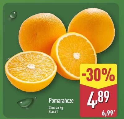 Pomarańcze klasa I promocja w Aldi