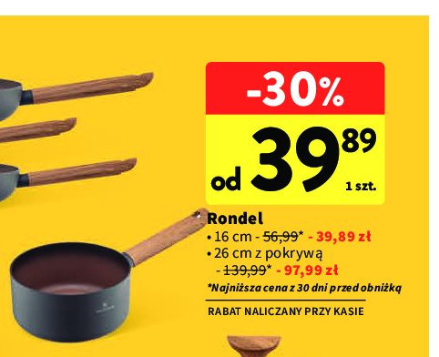 Rondel morgan 26 cm Valdinox promocja w Intermarche