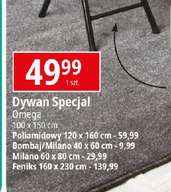 Dywan milano 40 x 60 cm Omega promocja w Leclerc