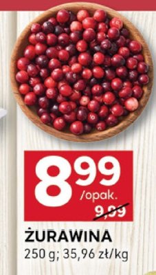 Żurawina polska promocja w Stokrotka