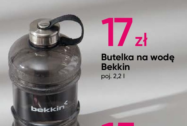 Butelka na wodę 2.2 l Bekkin promocja w Pepco