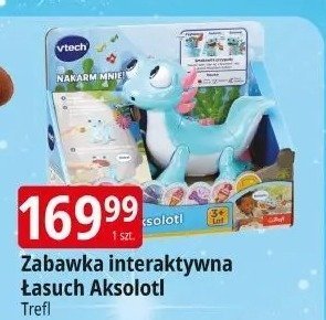 Zabawka interaktywna Łasuch Aksolotl promocja w Leclerc