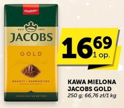 Kawa mielona Jacobs Gold promocja w Euro Sklep