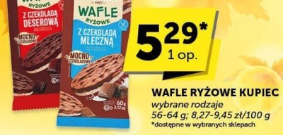 Wafle ryżowe Kupiec promocja w ABC