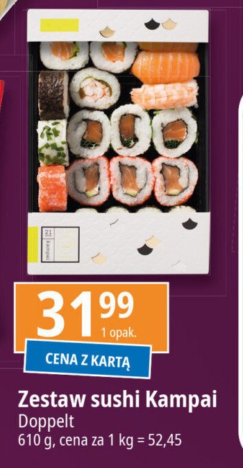 Sushi kampai promocja w Leclerc