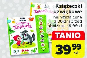 Książka dźwiękowa czerwony kapturek promocja