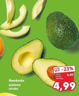 Awokado zielone sztuka promocja w Kaufland