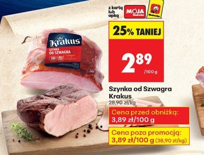 Szynka od Szwagra  promocja w Biedronka