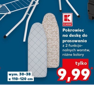 Pokrowiec na deskę do prasowania różne kolory promocja w Kaufland