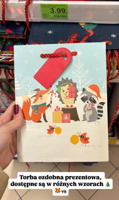 Torba ozdobna prezentowa promocja w Dino