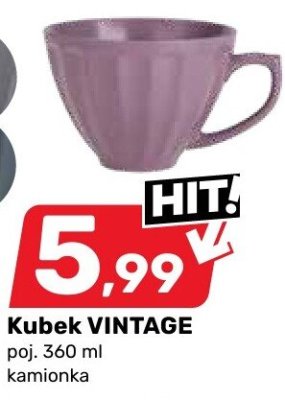 Kubek VINTAGE kamionka promocja w Bricomarche