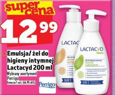 Emulsja / żel do higieny intymnej Lactacyd 200 ml promocja w TOPAZ
