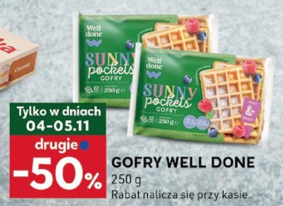 Gofry z cukrem promocja w Stokrotka