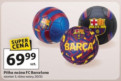 Piłka nożna FC Barcelona rozmiar 5, różne wzory 20/21 promocja w Auchan