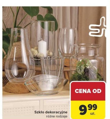 Szkło dekoracyjne różne rodzaje Carrefour promocja w Carrefour