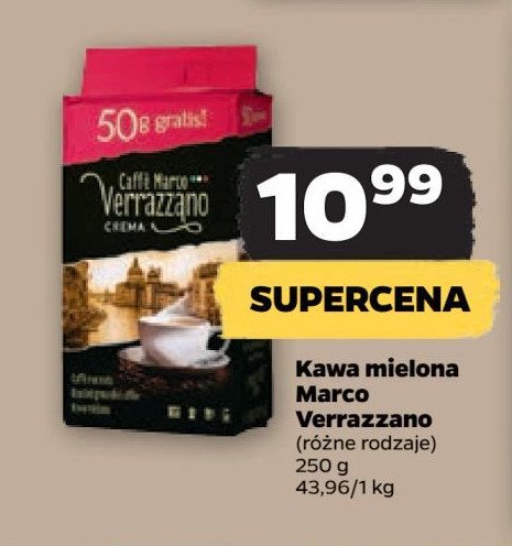Kawa Caffe marco verrazzano crema promocja