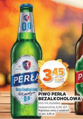 Piwo Perła bezalkoholowe promocja w Stokrotka