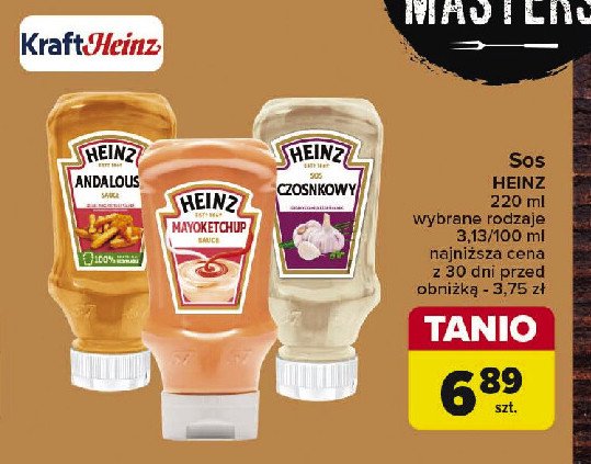 Sos andalouse Heinz promocja
